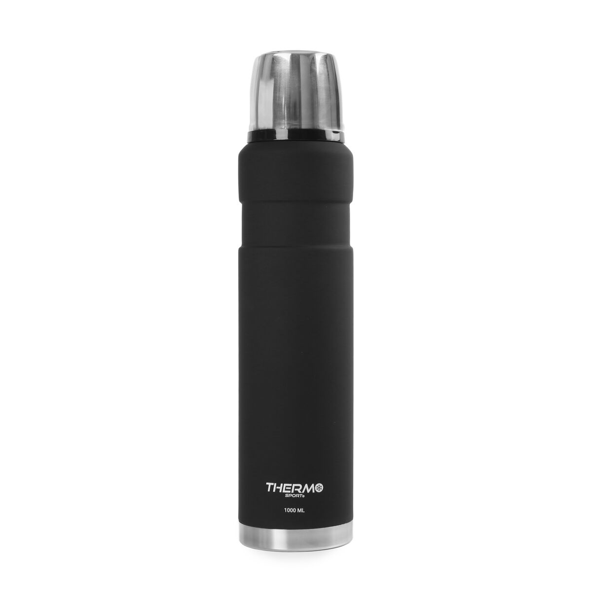 Termo ThermoSport Negro 1 L (6 Unidades)