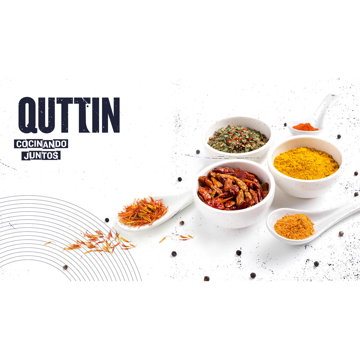 Bote para especias Quttin Acero (24 Unidades)