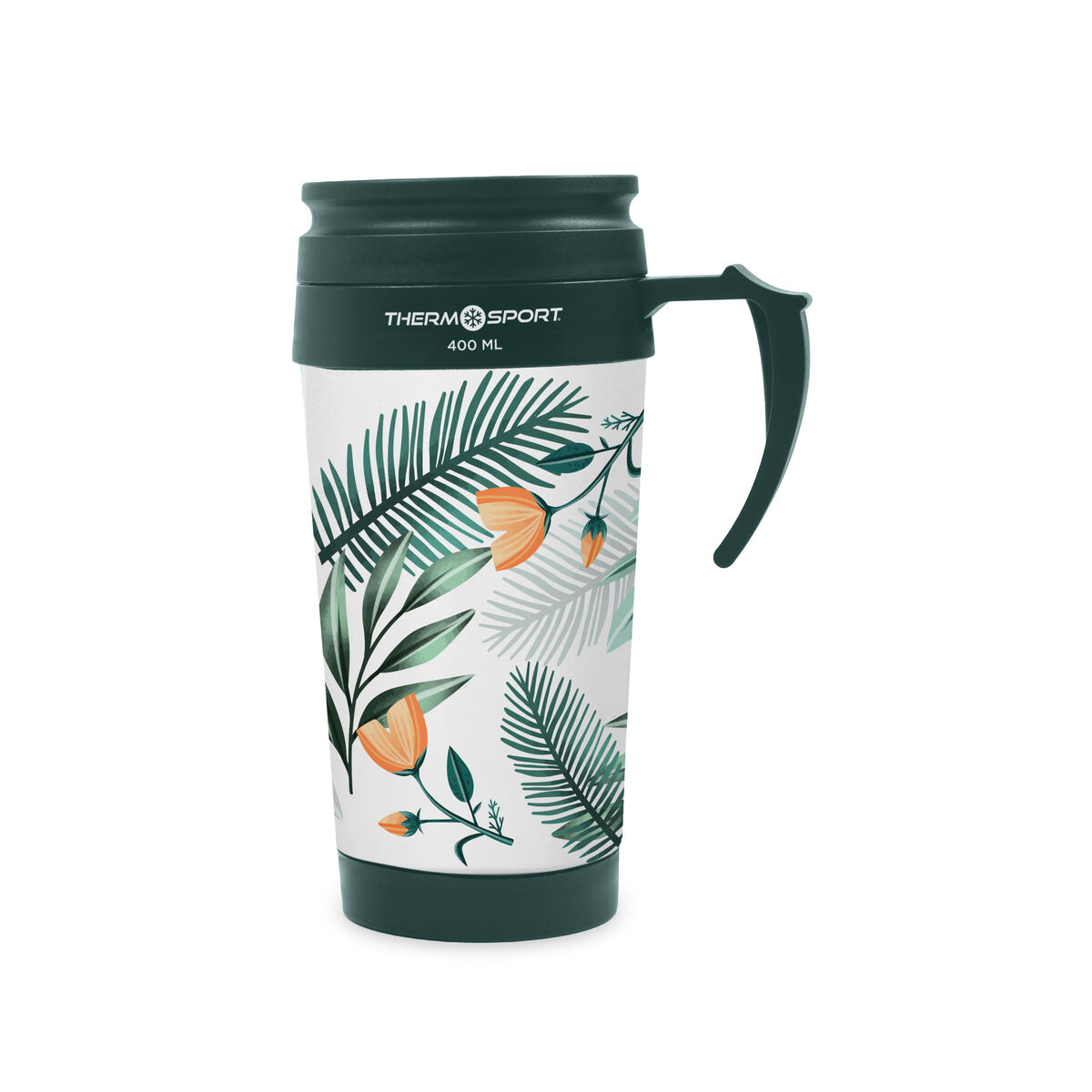 Taza Termo con Tapa ThermoSport 400 ml 0,4 l (12 Unidades)