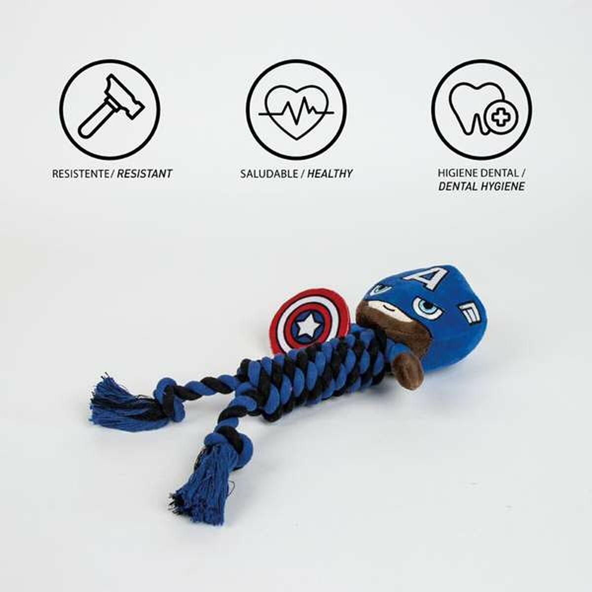 Juguete para perros Marvel Azul 9,5 x 30 x 9,5 cm