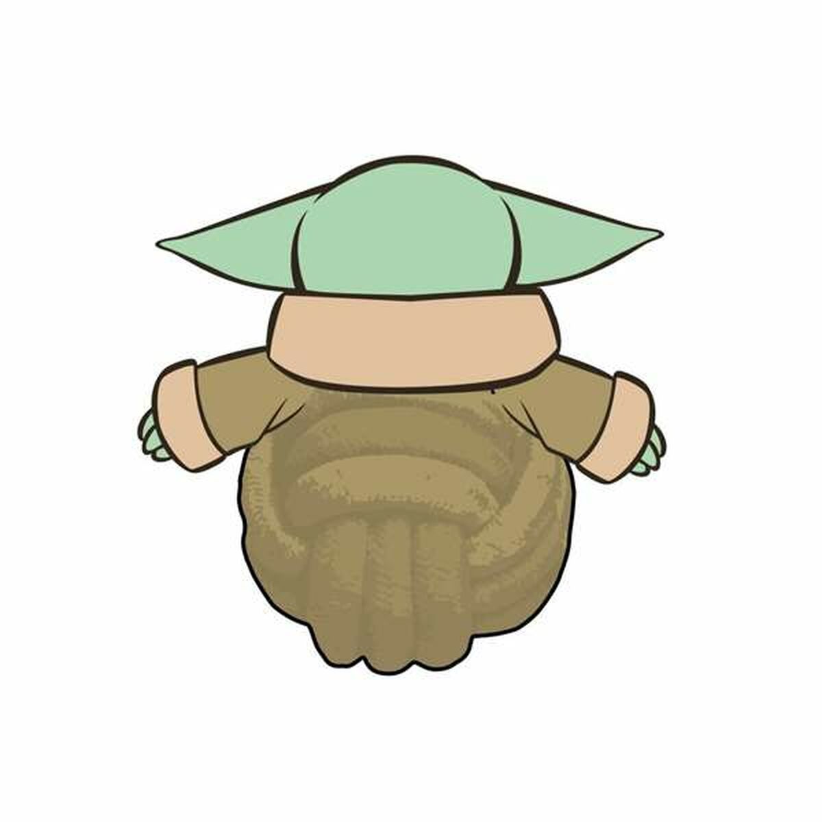 Juguete para perros The Mandalorian Verde 10,5 x 14,5 x 6 cm