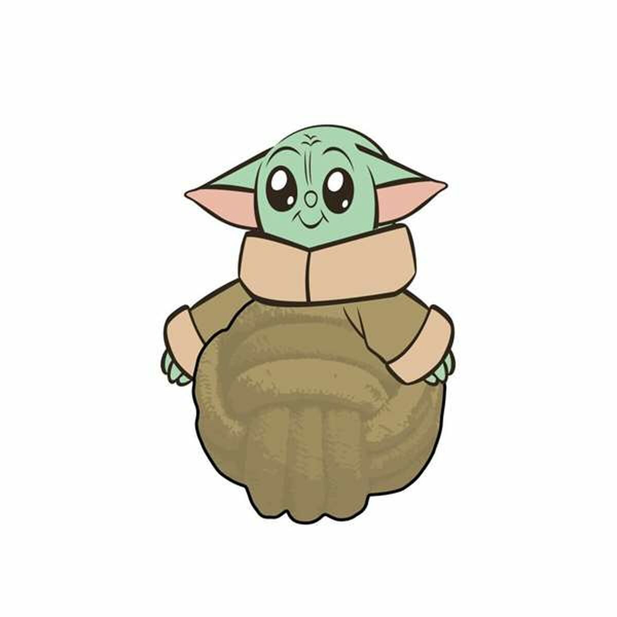 Juguete para perros The Mandalorian Verde 10,5 x 14,5 x 6 cm