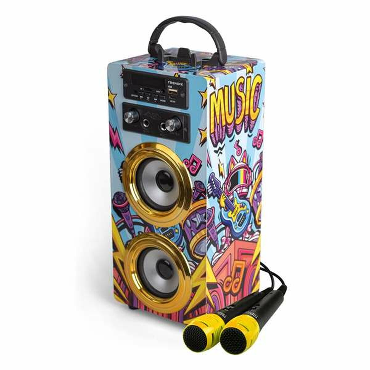 Altavoz con Micrófono Karaoke