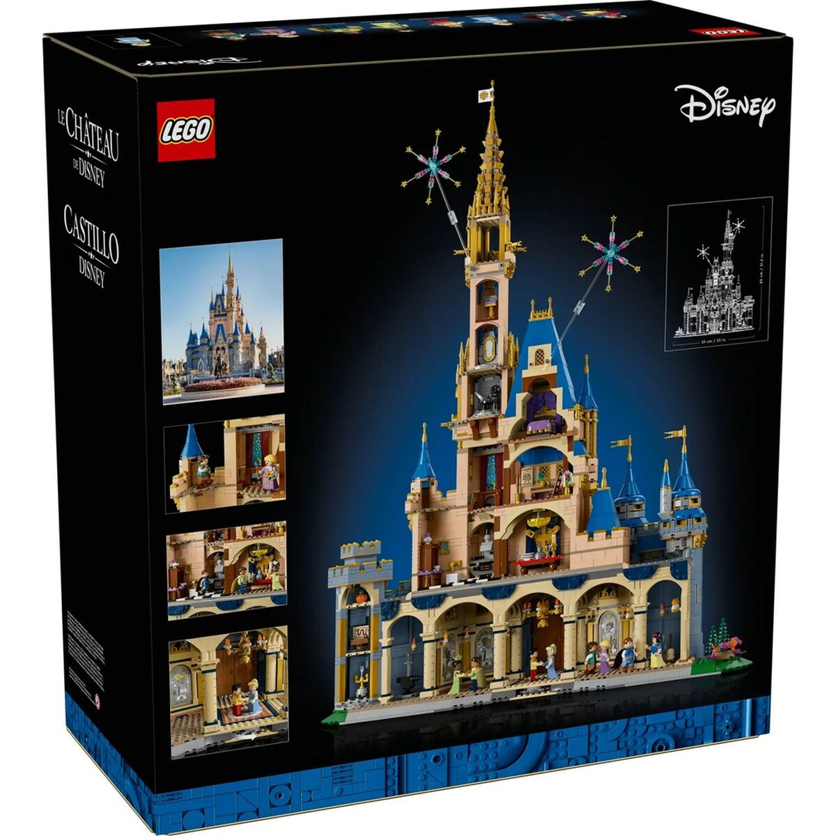 Juego de Construcción Lego 43222 Disney Castle 4837 piezas