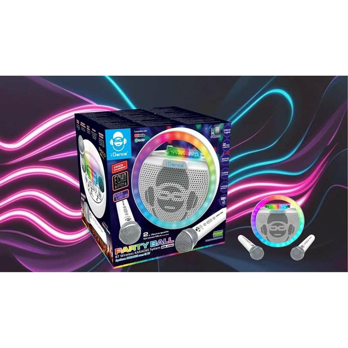 Altavoz con Micrófono Karaoke