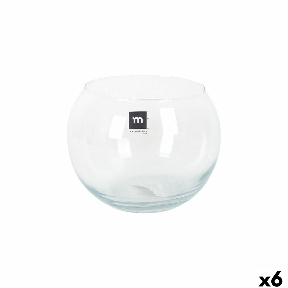 Pecera La Mediterránea Rustik Vidrio (6 Unidades)