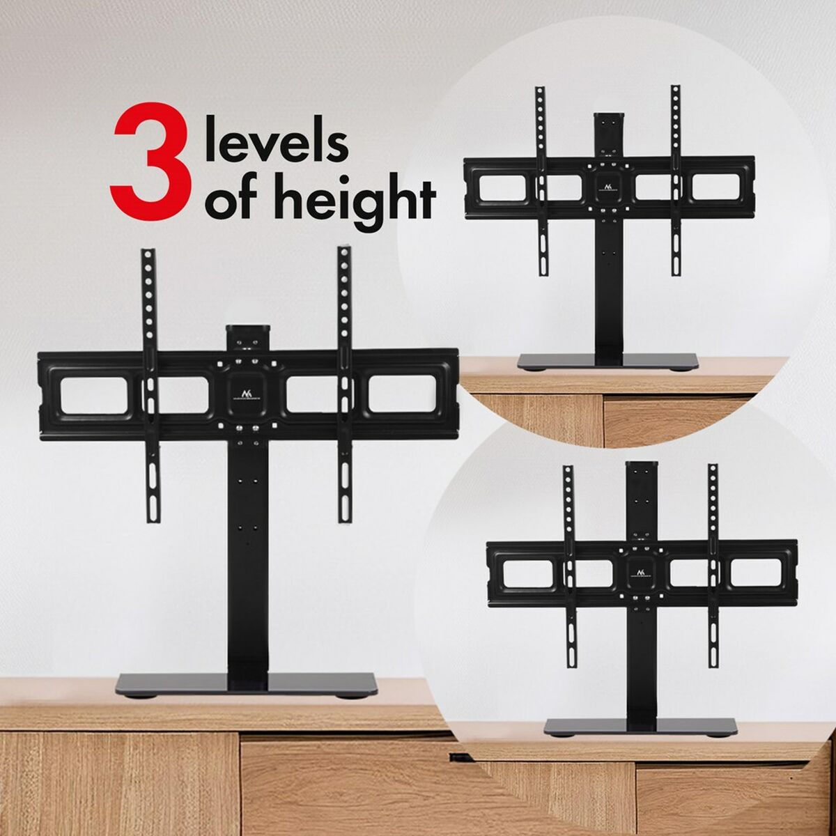 Soporte TV para Suelo MacLean MC-386 75" 40 kg