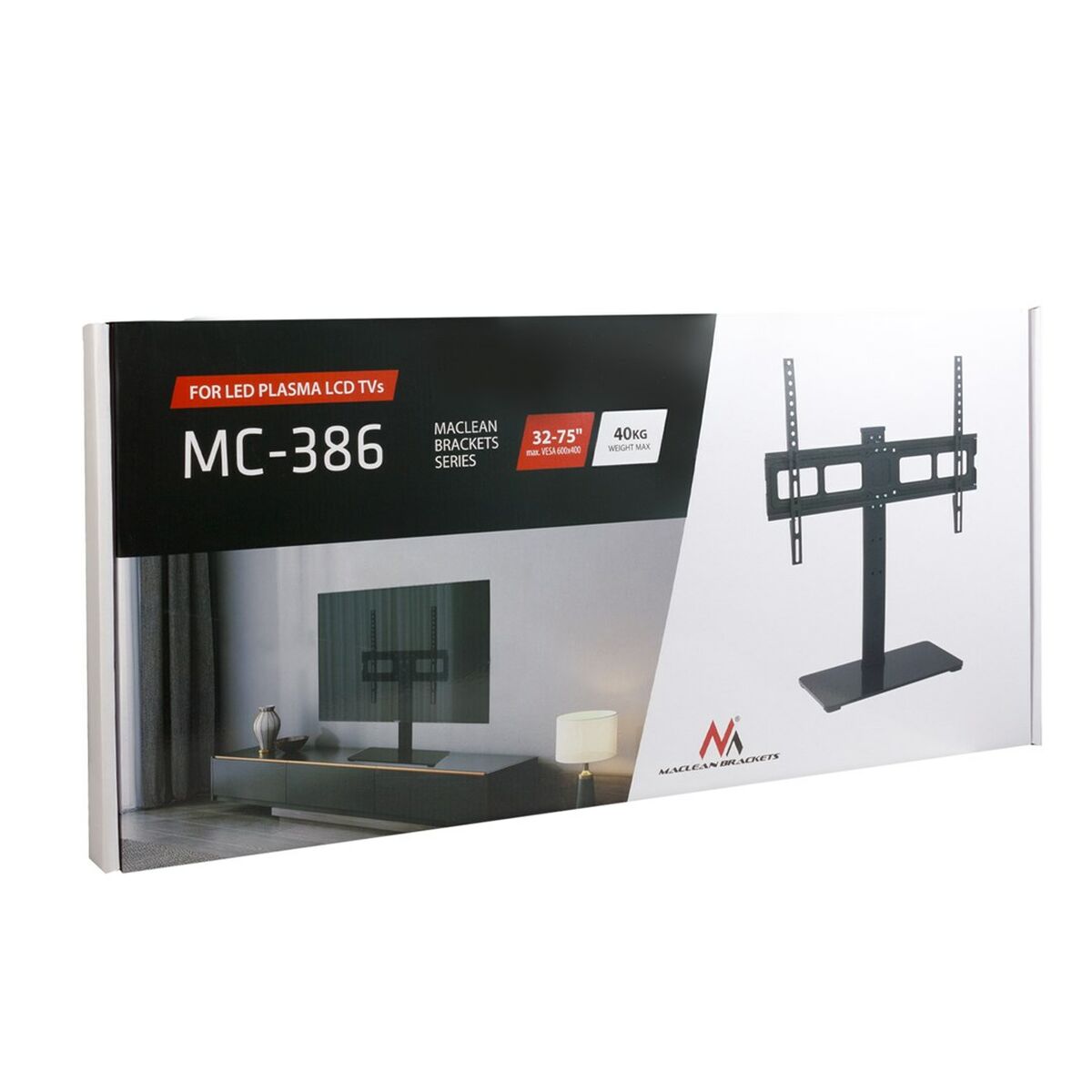 Soporte TV para Suelo MacLean MC-386 75" 40 kg