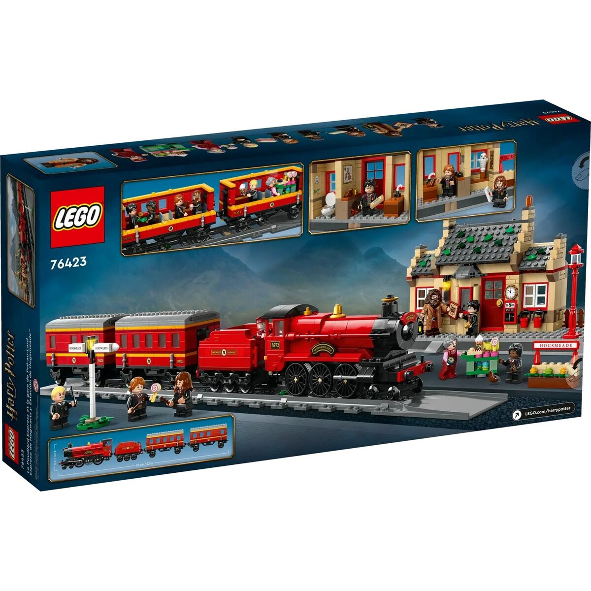 Juego de Construcción Lego HARRY POTTER 76423 Hogwarts Express & Hogsmeade Station 1074 Piezas