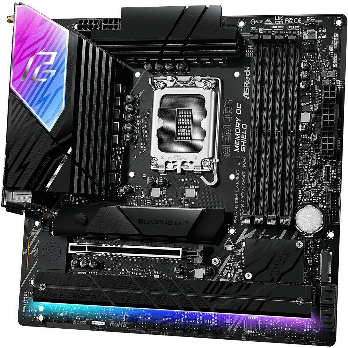 Placa Base ASRock B860M Lightning WiFi Intel B860