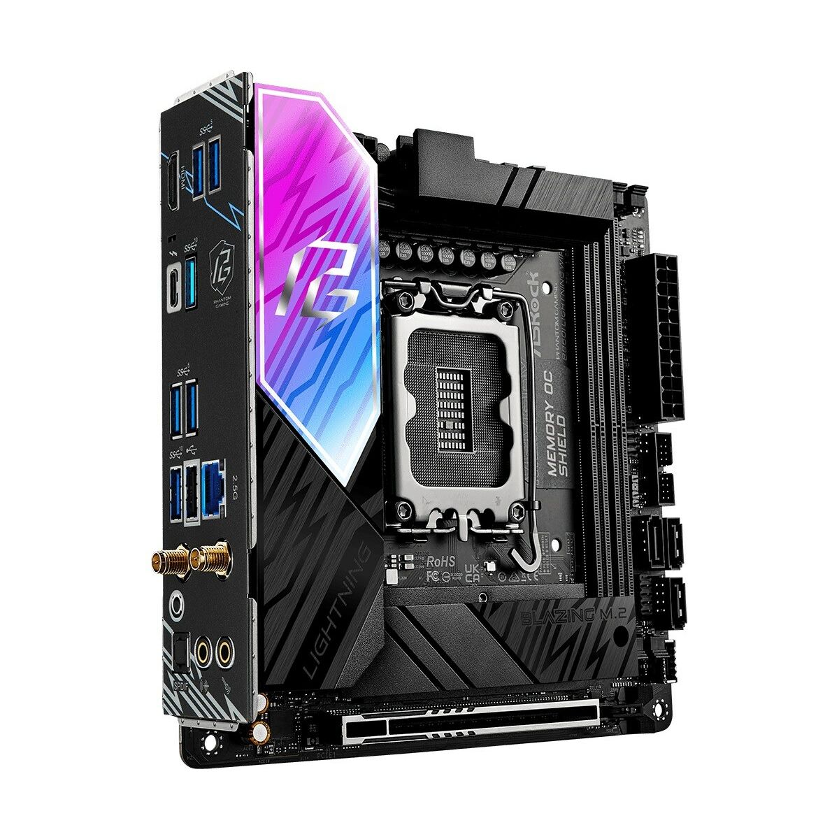 Placa Base ASRock B860I Lightning WiFi Intel B860 LGA 1851