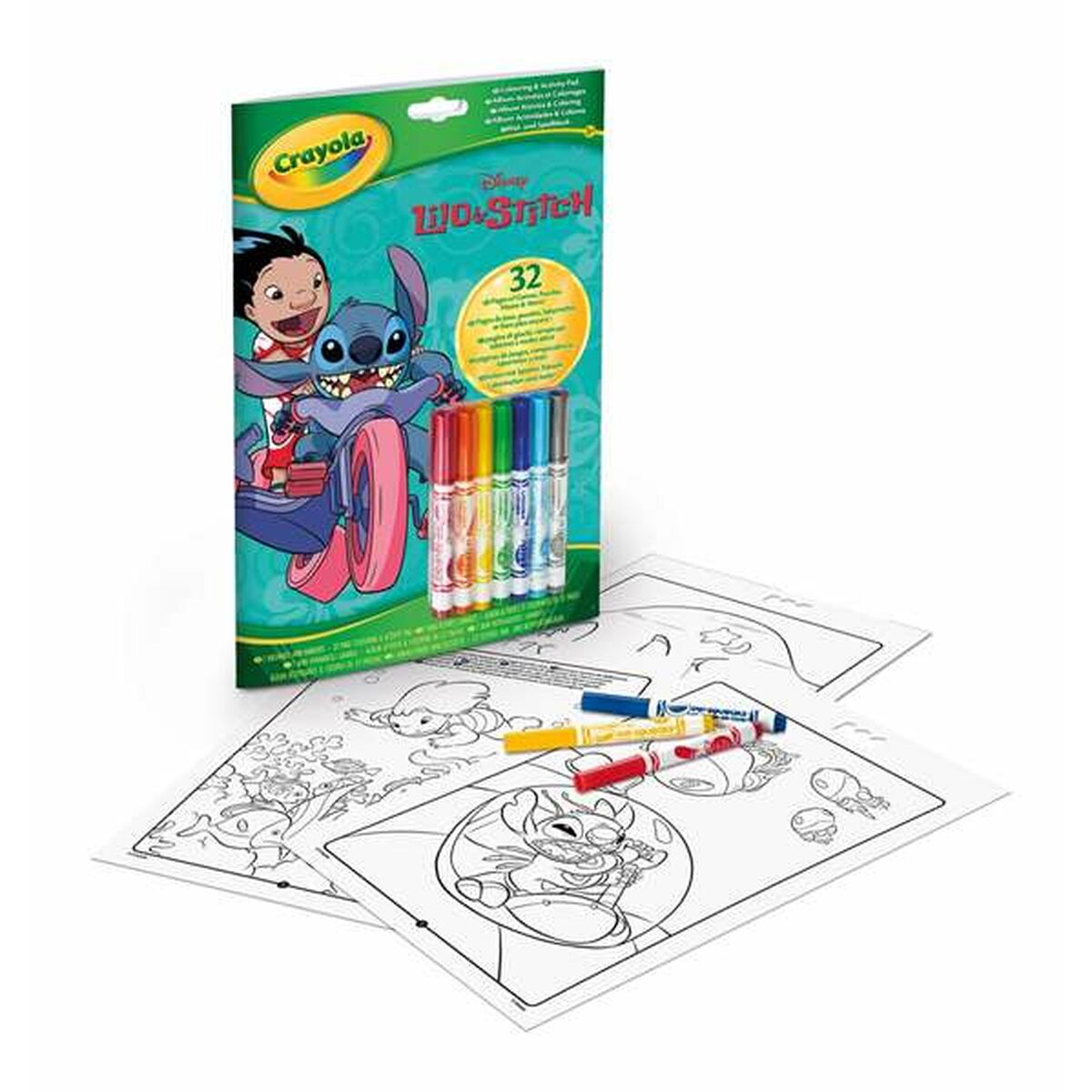 Set de Dibujo Crayola Lilo & Stitch