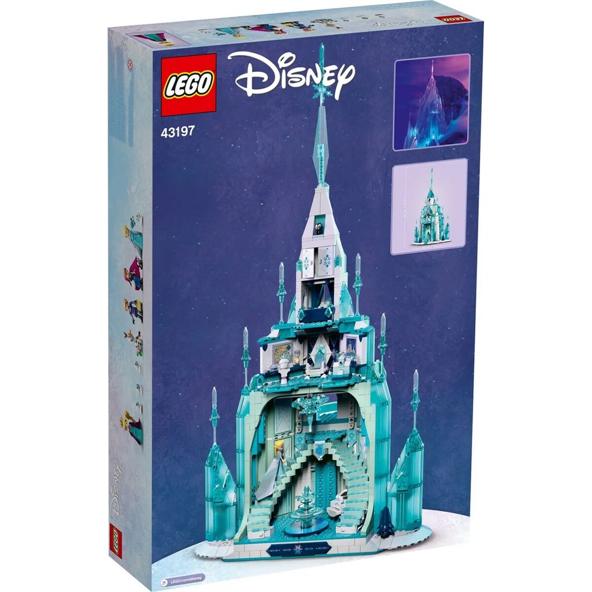 Juego de Construcción Lego 43197 Frozen - The Ice Castle 1709 Piezas