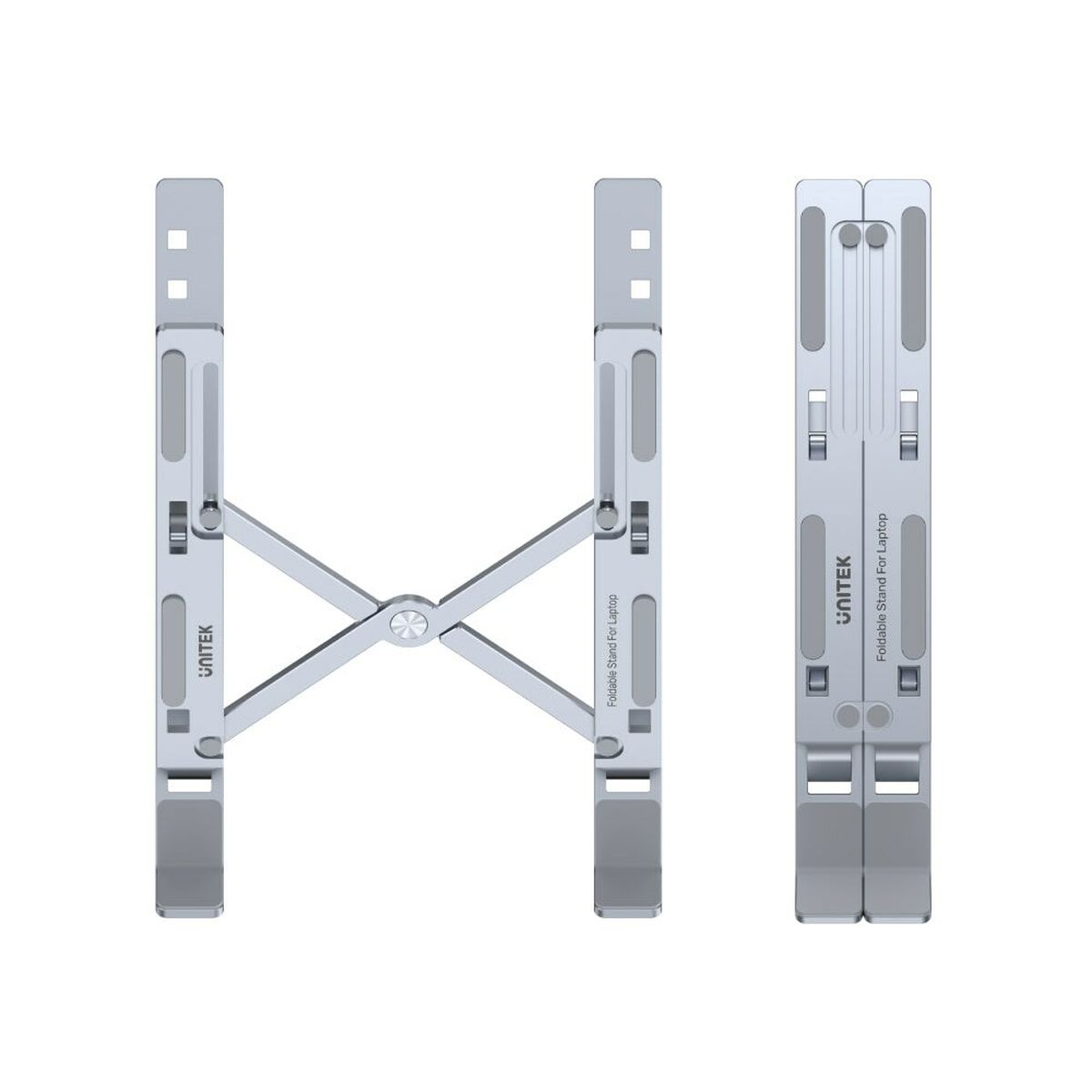 Soporte para Portátil Plegable y Regulable Unitek OT155SL Aluminio