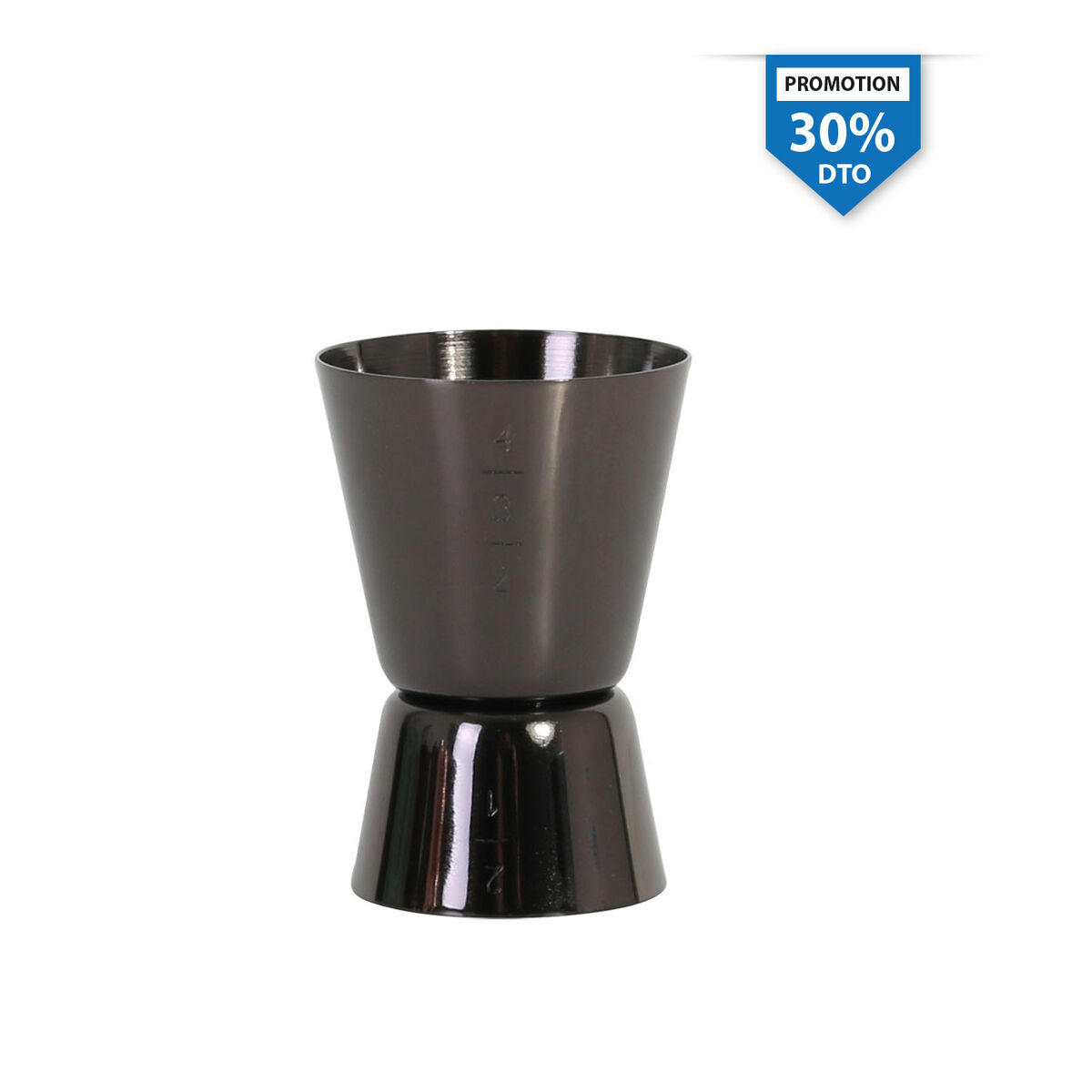 Vaso medidor Viejo Valle Negro 4 cl (12 Unidades)