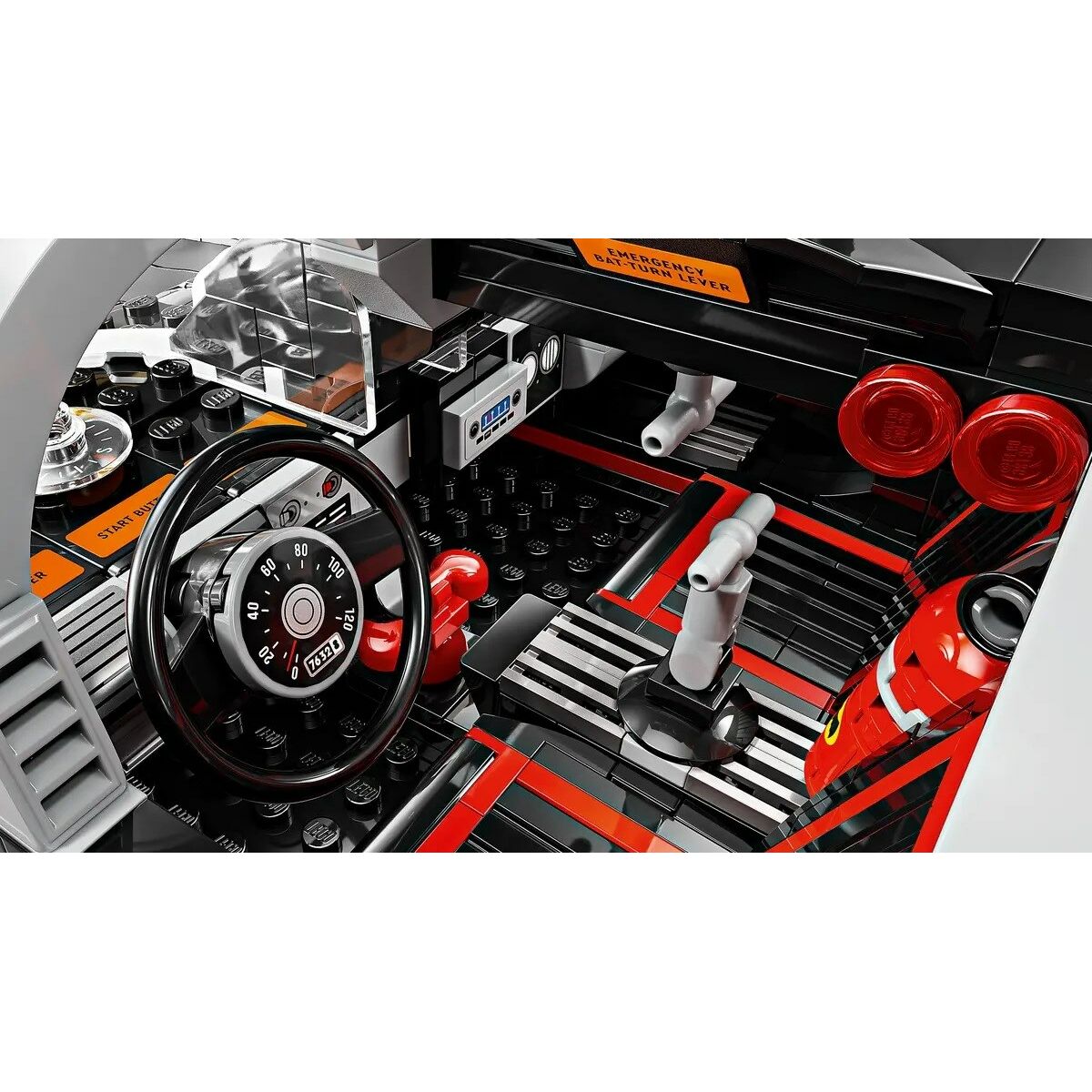 Juego de Construcción Lego BATMAN 76328 The Classic TV Series Batmobile 1822 Piezas