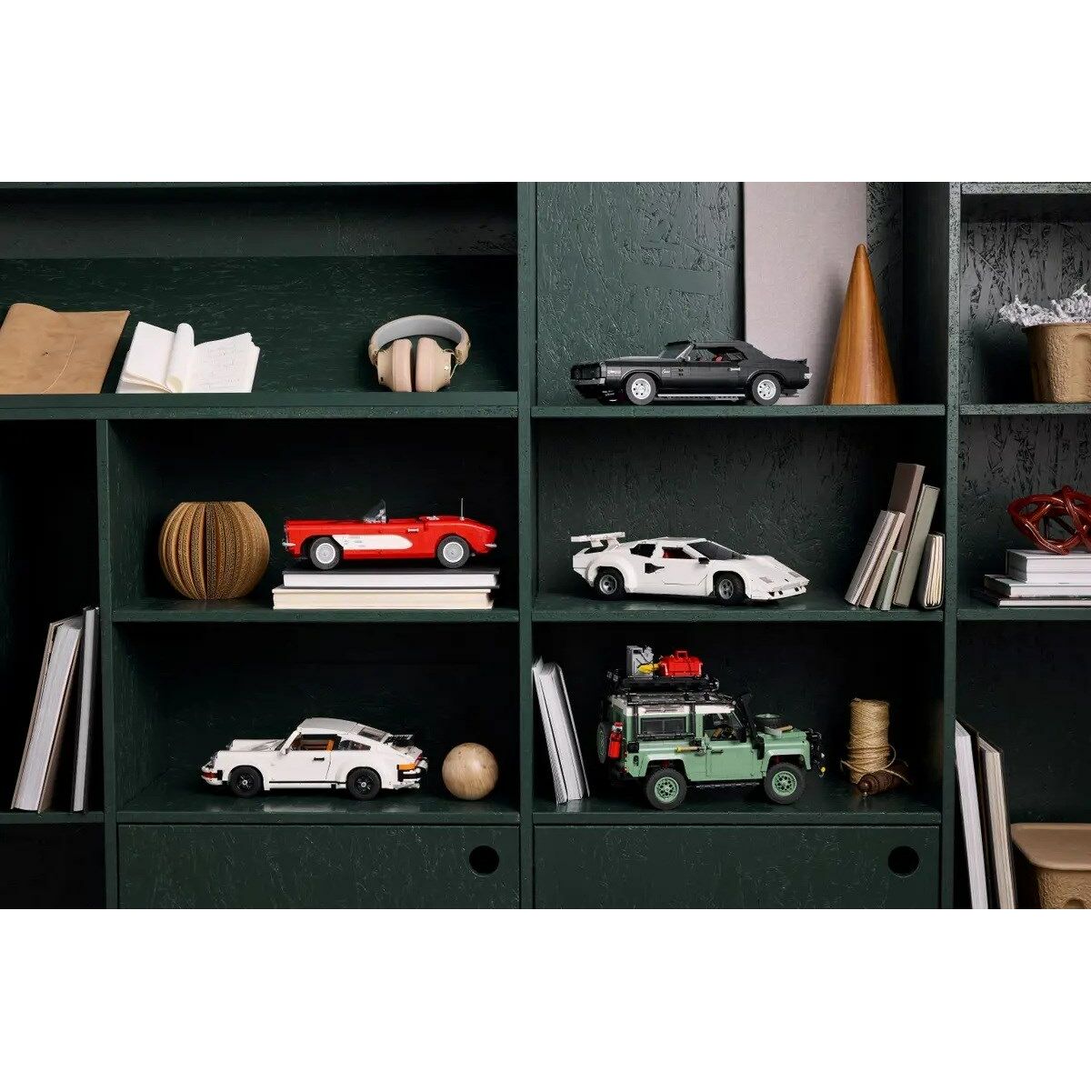 Juego de Construcción Lego ICONS 10337 Lamborghini Countach 5000 Quattrovalvole 1506 Piezas