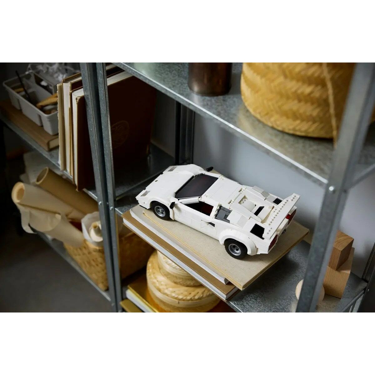 Juego de Construcción Lego ICONS 10337 Lamborghini Countach 5000 Quattrovalvole 1506 Piezas