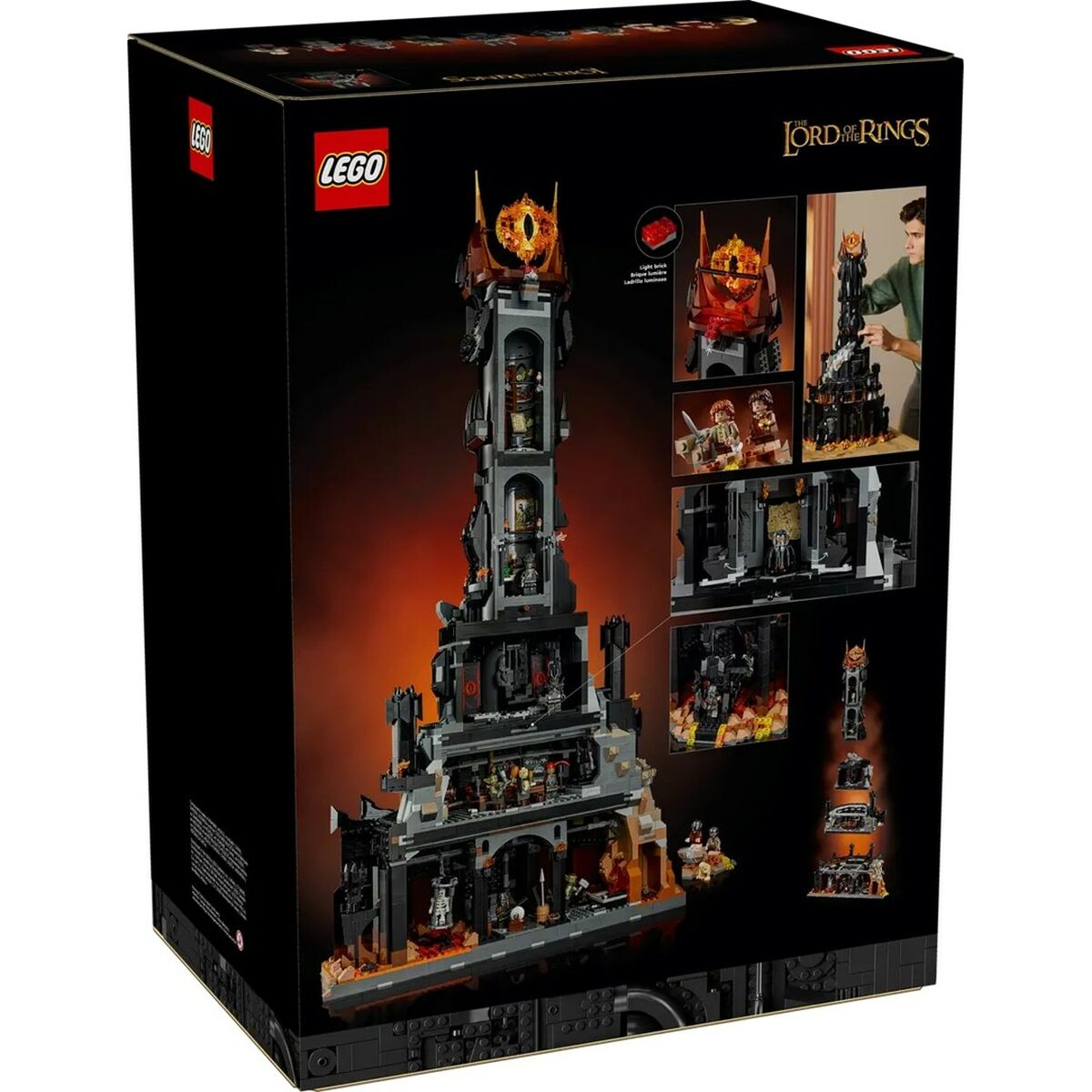 Juego de Construcción Lego ICONS 10333 The Lord of the Rings: Barad-dûr 5471 Piezas