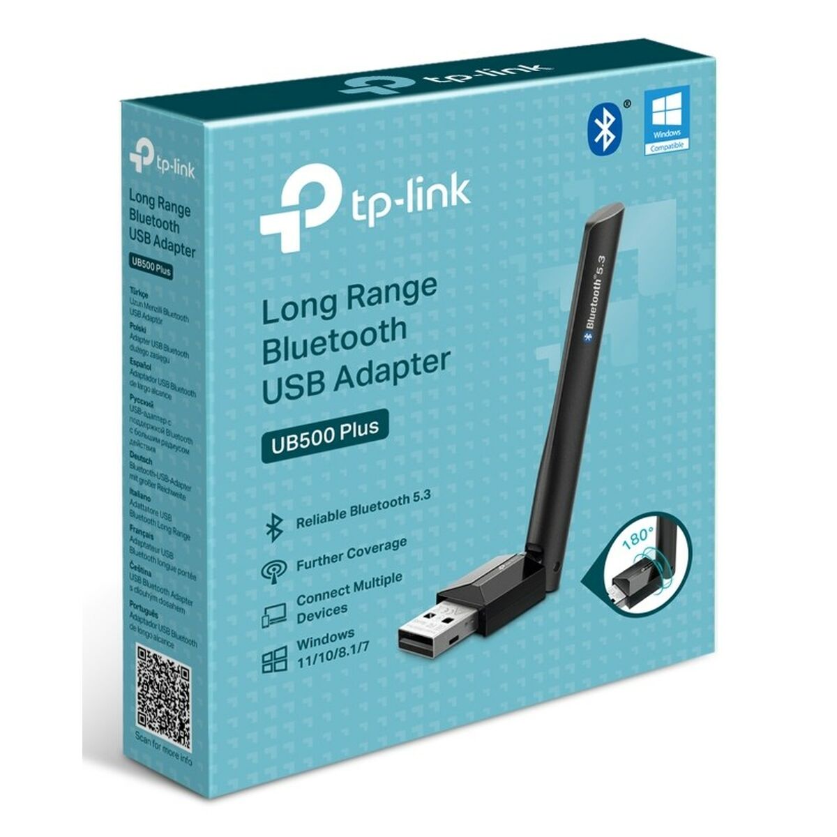 Adaptador Bluetooth TP-Link UB500 Plus