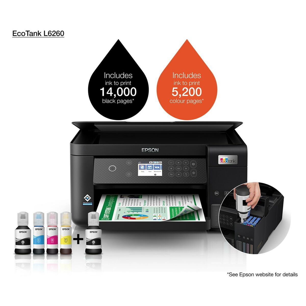 Impresora Multifunción Epson C11CJ62402