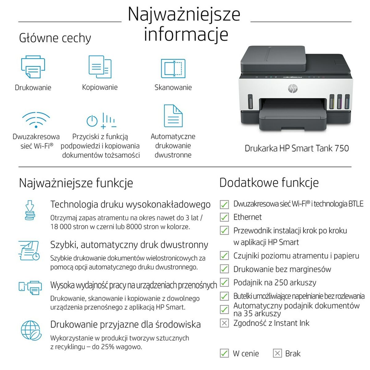 Impresora Multifunción HP 6UU47A