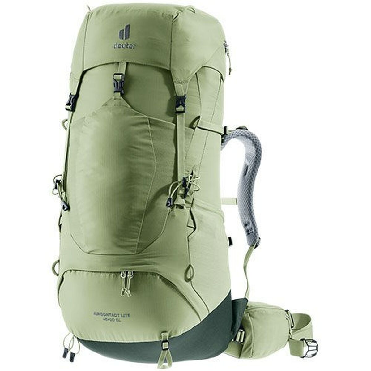 Mochila de Senderismo Deuter Aircontact Lite 45+10 SL Verde Poliéster 55 L