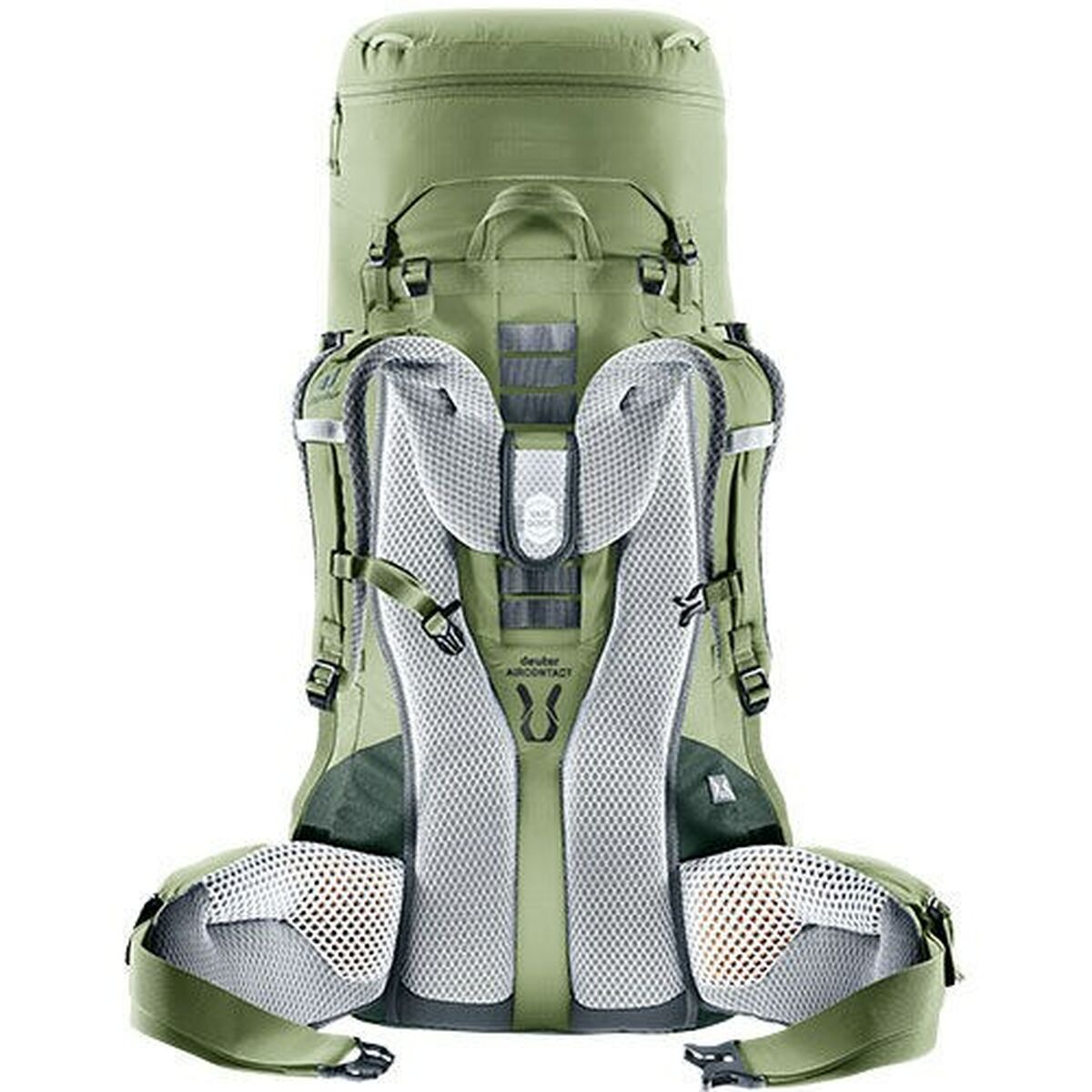 Mochila de Senderismo Deuter Aircontact Lite 45+10 SL Verde Poliéster 55 L