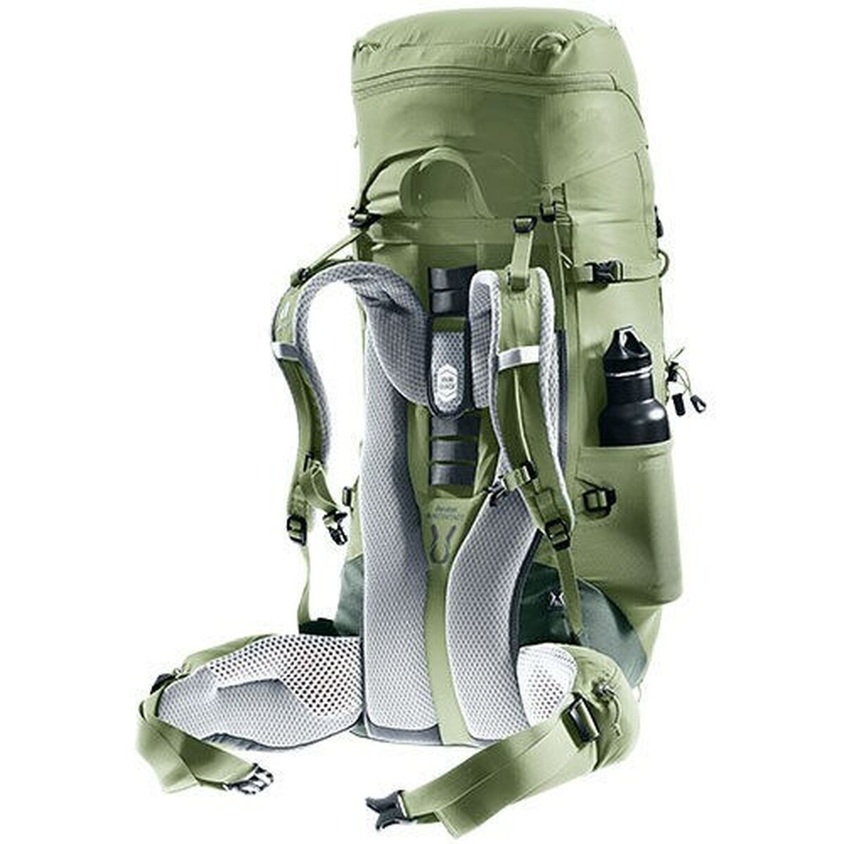 Mochila de Senderismo Deuter Aircontact Lite 45+10 SL Verde Poliéster 55 L