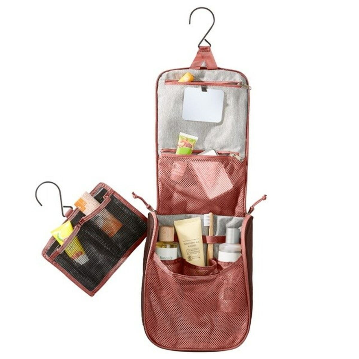 Neceser de Viaje Deuter Wash Center II Rojo Poliamida