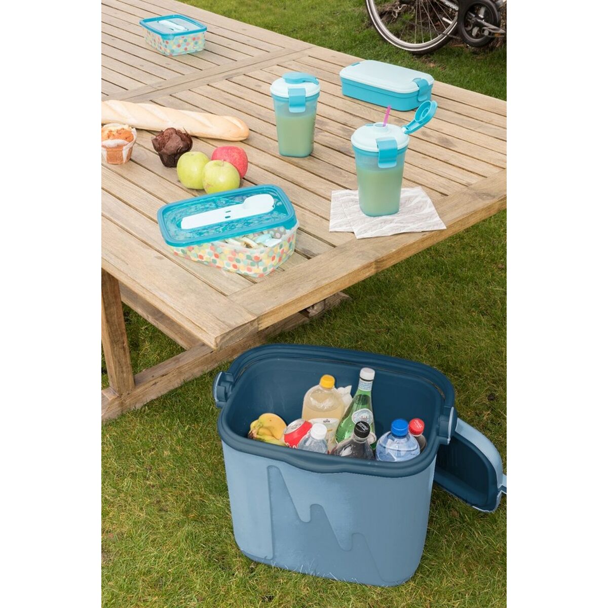 Nevera Portátil Curver 262277 Azul 20 L Plástico (1 Pieza)