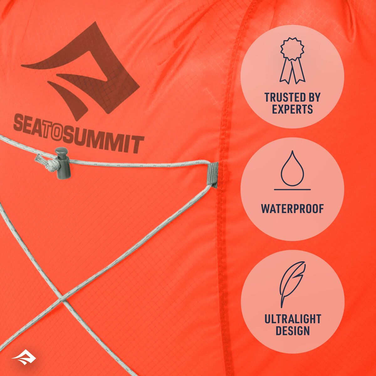 Mochila de Montaña Sea to Summit Ultra-Sil Dry Day Pack Azul Plateado 22 L