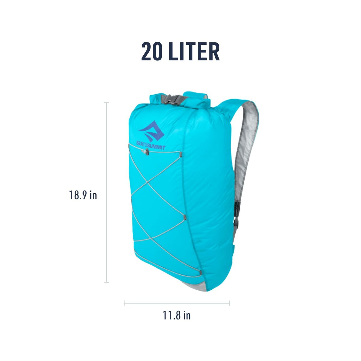 Mochila de Montaña Sea to Summit Ultra-Sil Dry Day Pack Azul Plateado 22 L