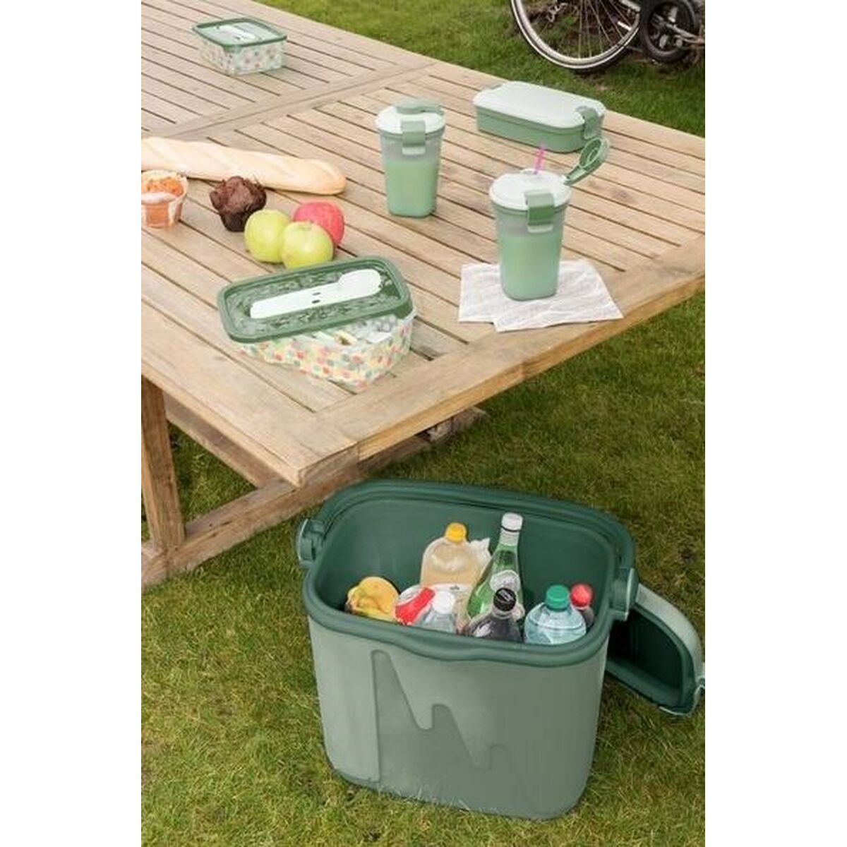 Nevera Portátil Curver 262272 Verde 20 L Plástico (1 Pieza)