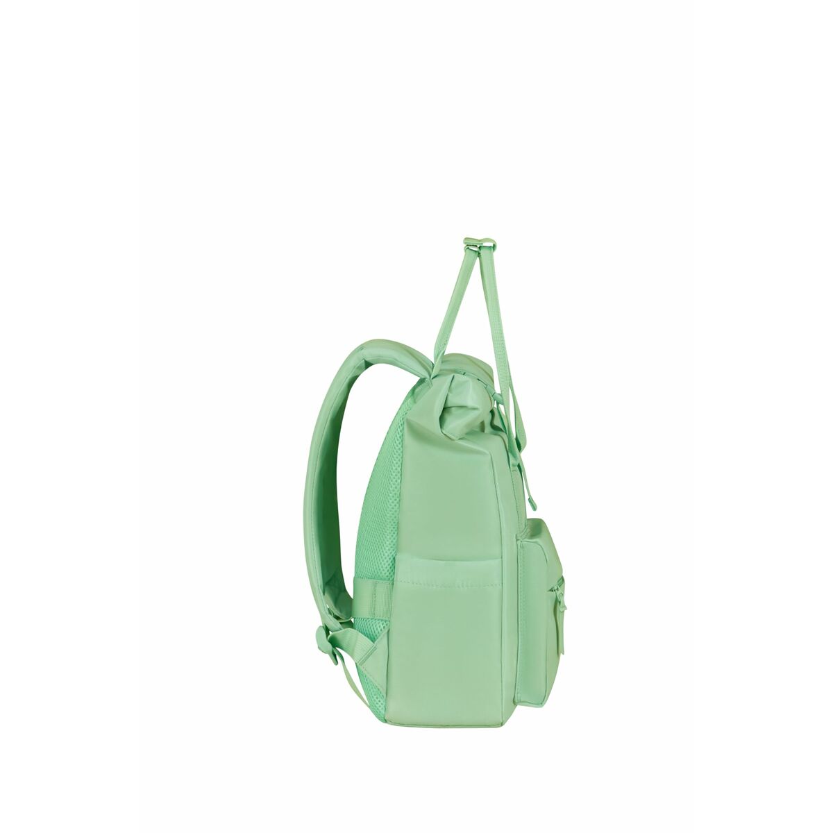 Mochila Casual American Tourister Urban Groove Pastels Roll Top Verde 17 L Casual (1 Pieza)