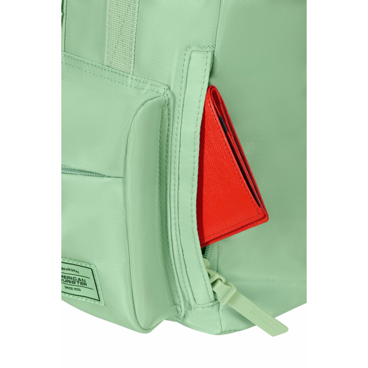 Mochila Casual American Tourister Urban Groove Pastels Roll Top Verde 17 L Casual (1 Pieza)
