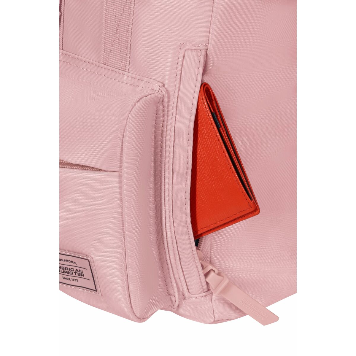 Mochila Casual American Tourister Urban Groove Pastels Roll Top Rosa 17 L Casual (1 Pieza)