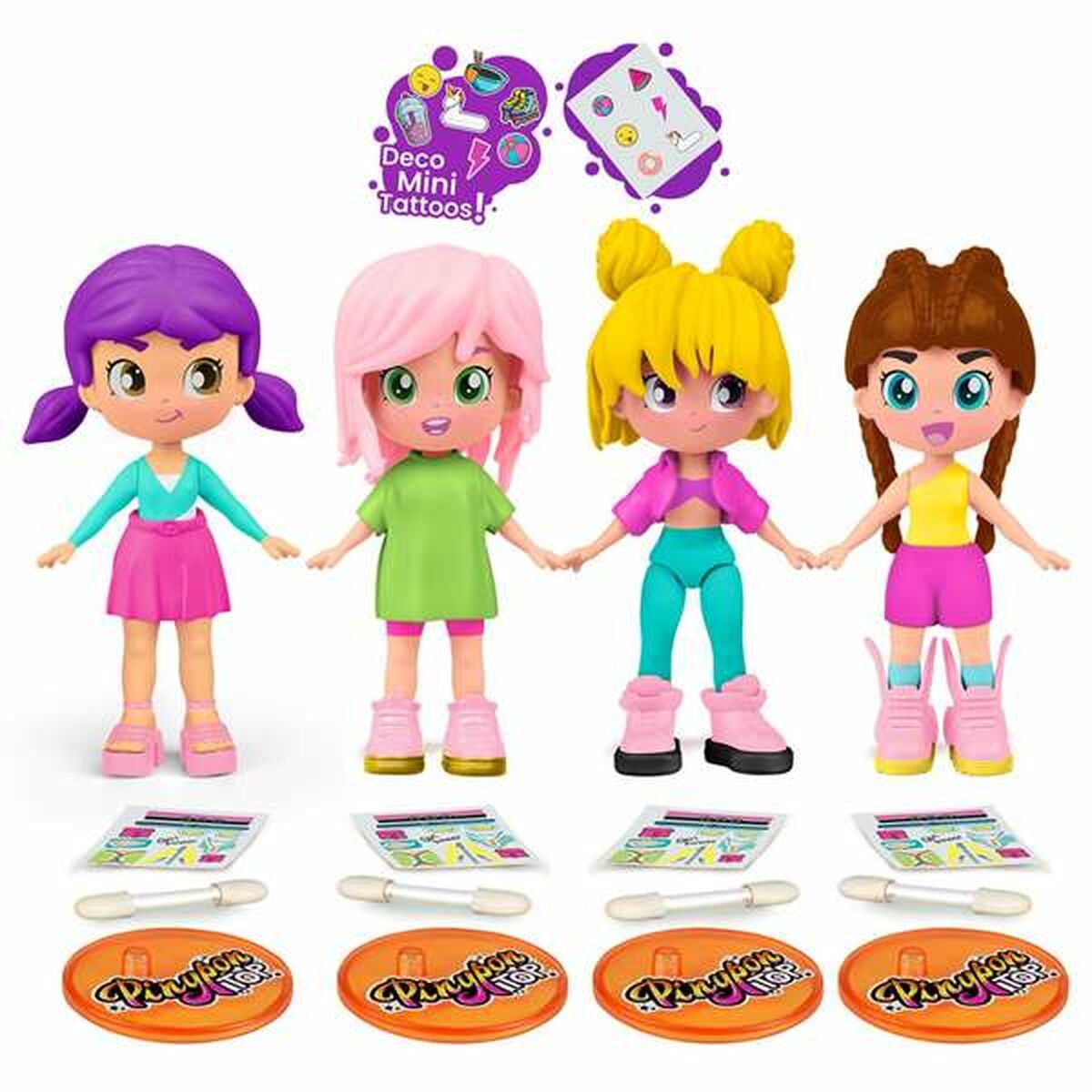 Playset Pinypon Top Girls 11 cm