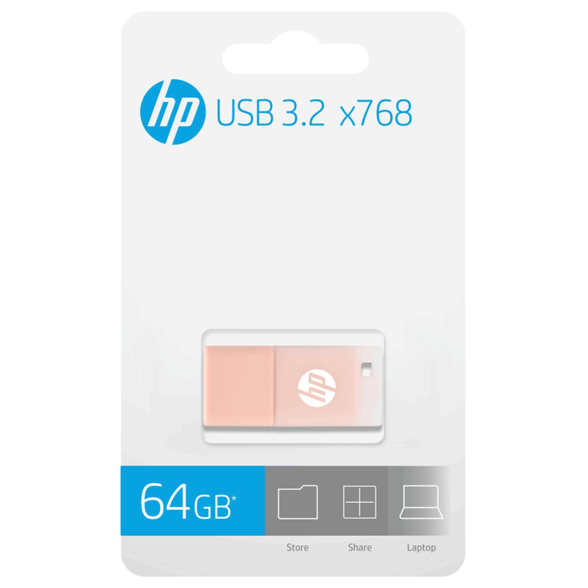 Memoria USB HP HPFD768K-64 64 GB
