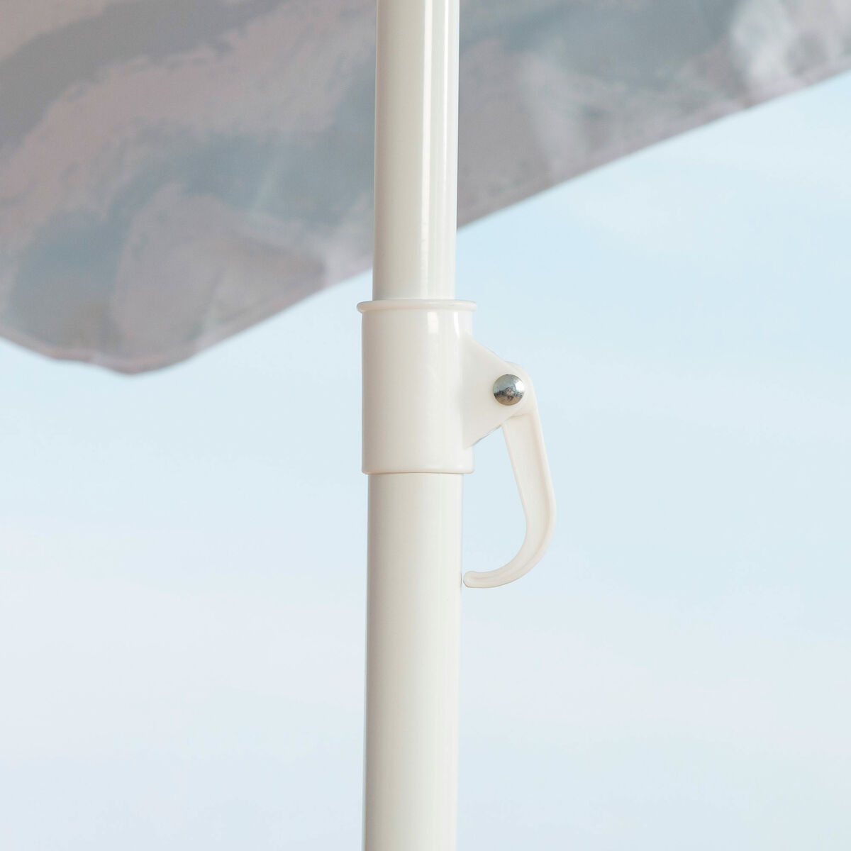 Sombrilla de playa Aktive Plateado 200 x 200 x 200 cm (4 Unidades)