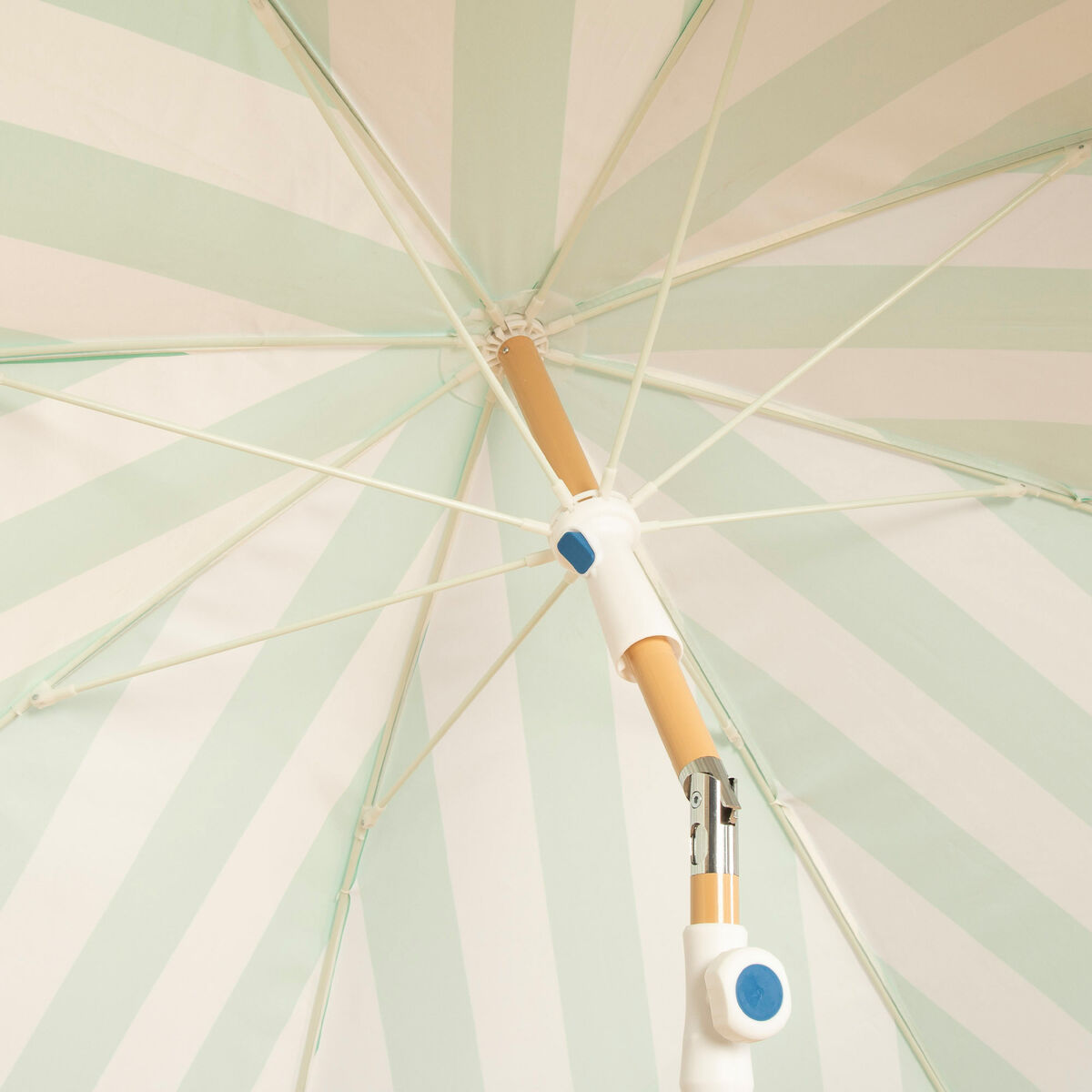 Sombrilla de playa Aktive 200 x 220 x 200 cm (4 Unidades)