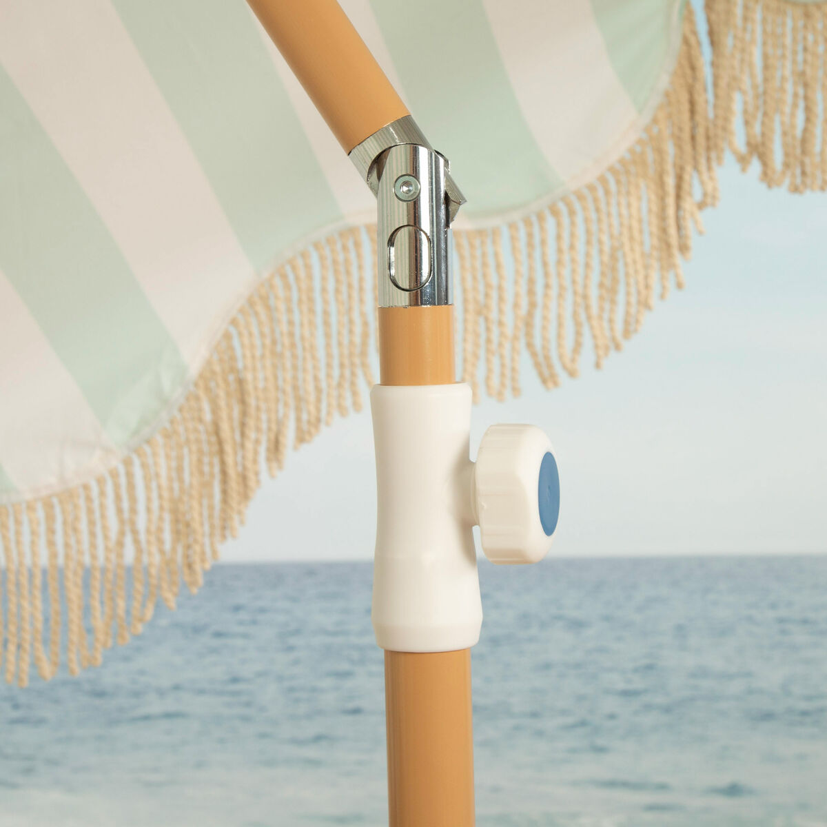 Sombrilla de playa Aktive 200 x 220 x 200 cm (4 Unidades)