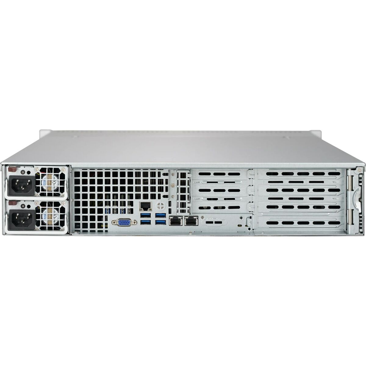 Caja Semitorre ATX Supermicro CSE-825TQC-R802WB Negro Gris