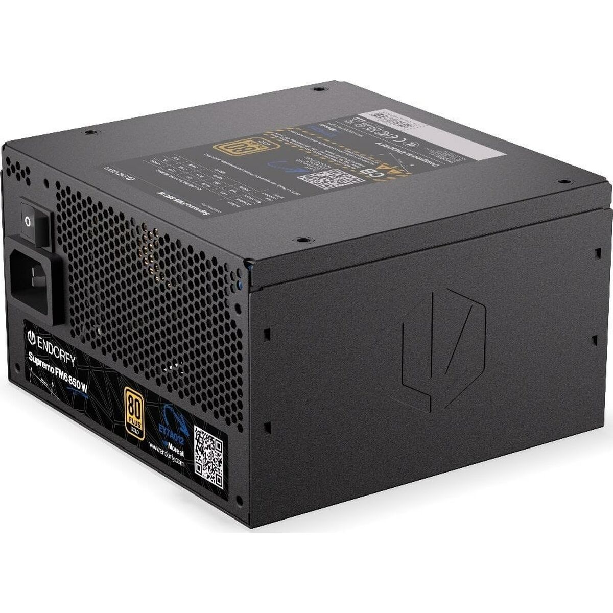 Fuente de Alimentación Endorfy EY7A012 ATX 850 W 80 Plus Gold