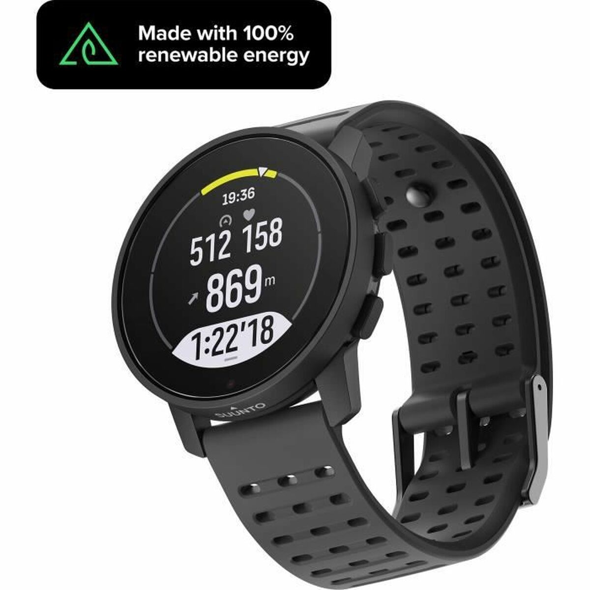 Smartwatch Suunto SS050807000 Negro (Negro)