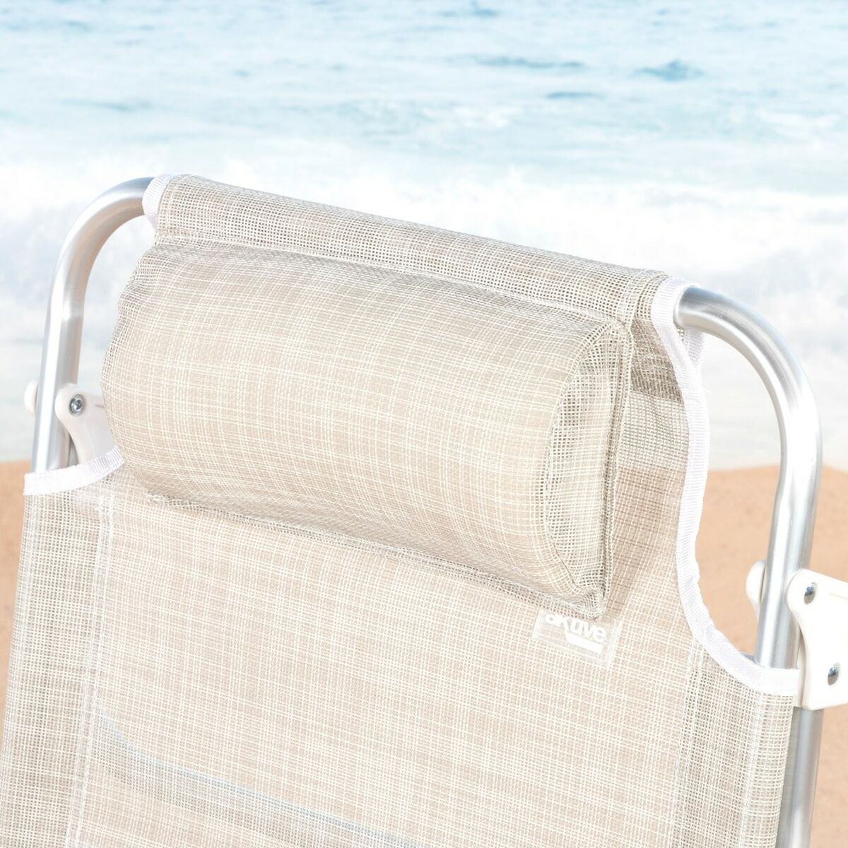 Silla de Playa Aktive 47 x 82 x 49 cm (2 Unidades)