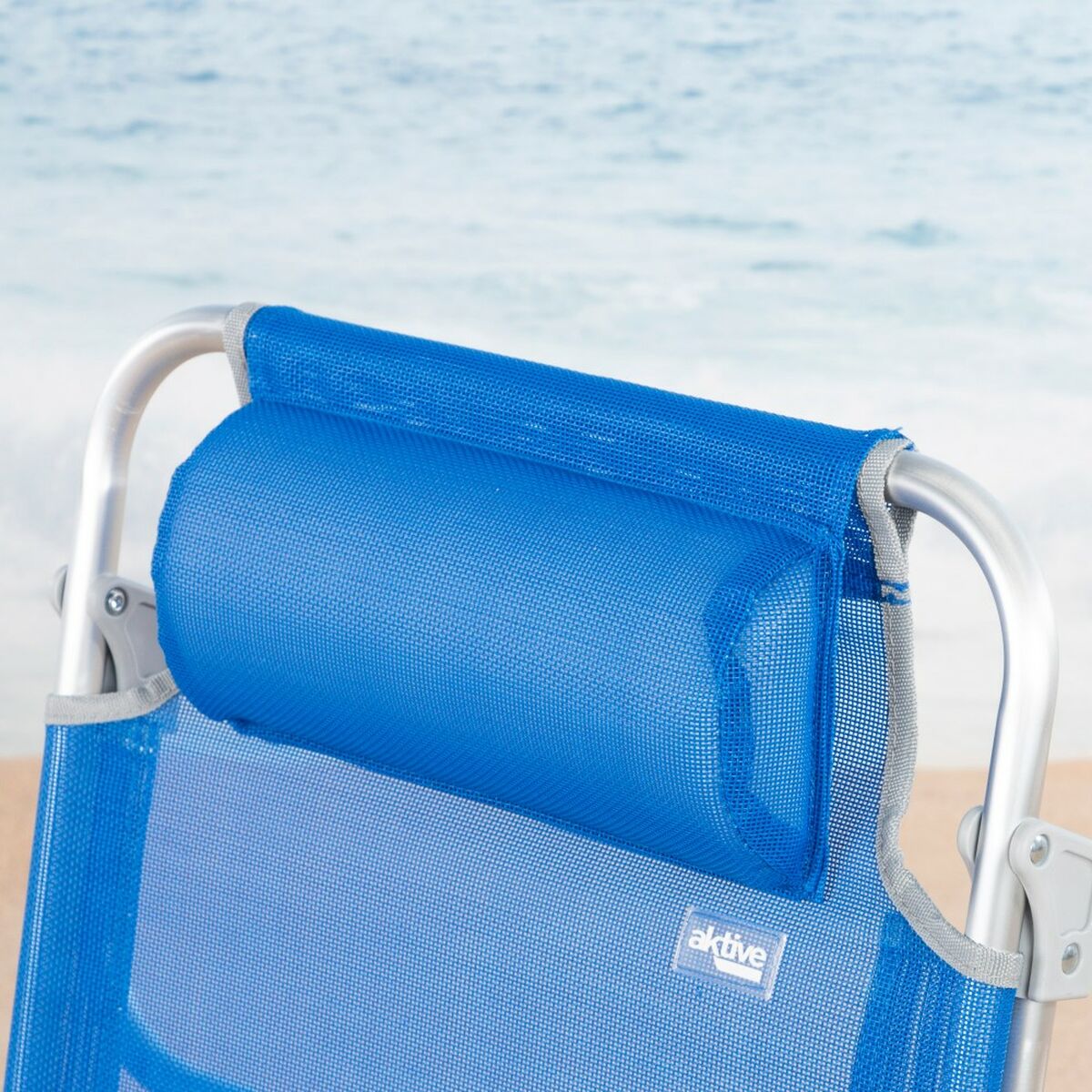 Silla de Playa Aktive 47 x 82 x 49 cm (2 Unidades)