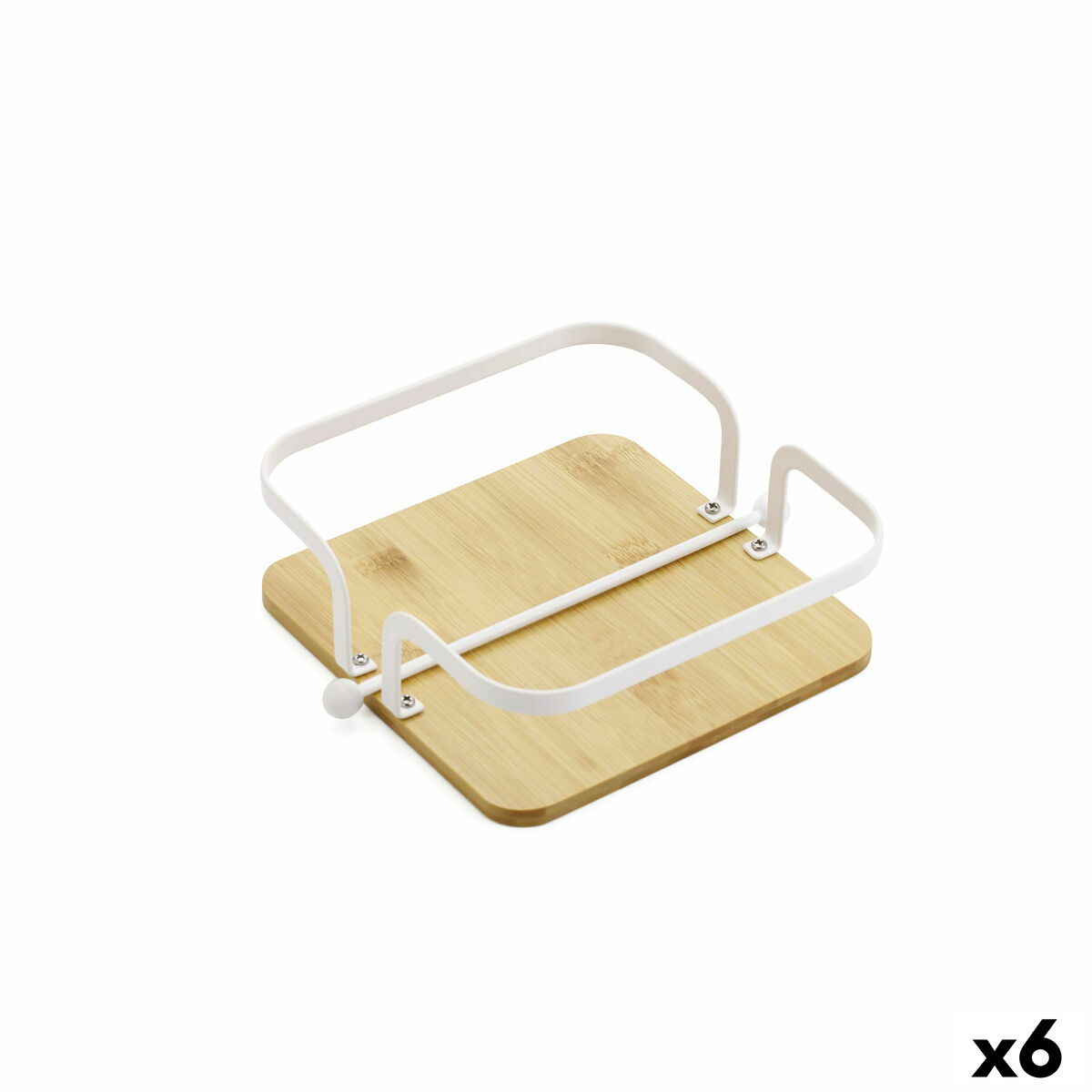 Servilletero Quttin Metal 22 x 22 x 6 cm (6 Unidades)