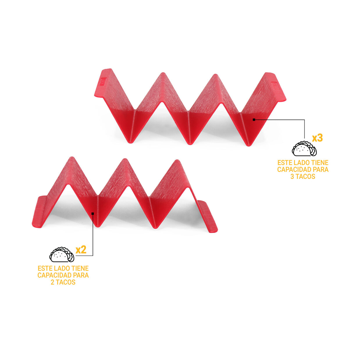 Soporte para tacos My Bar 20,5 x 10 x 5 cm (48 Unidades)