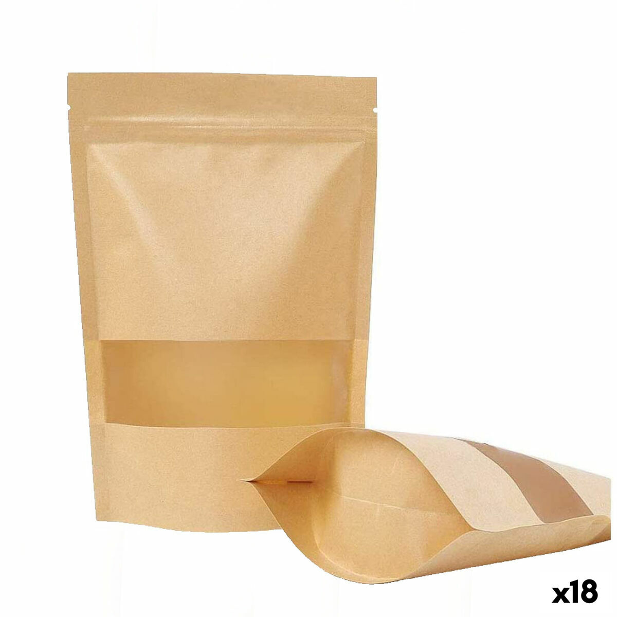 Bolsa Reutilizable para Alimentos Algon 14 x 20 x 4 cm 12 Piezas (18 Unidades)